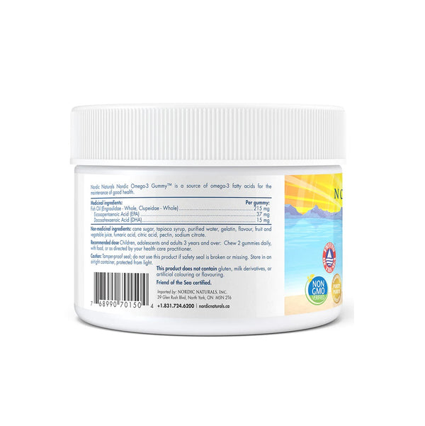 Nordic Omega3 Gummy Worm 30 Counts