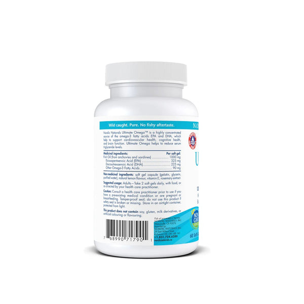 Nordic Ultimate Omega 120 Gels