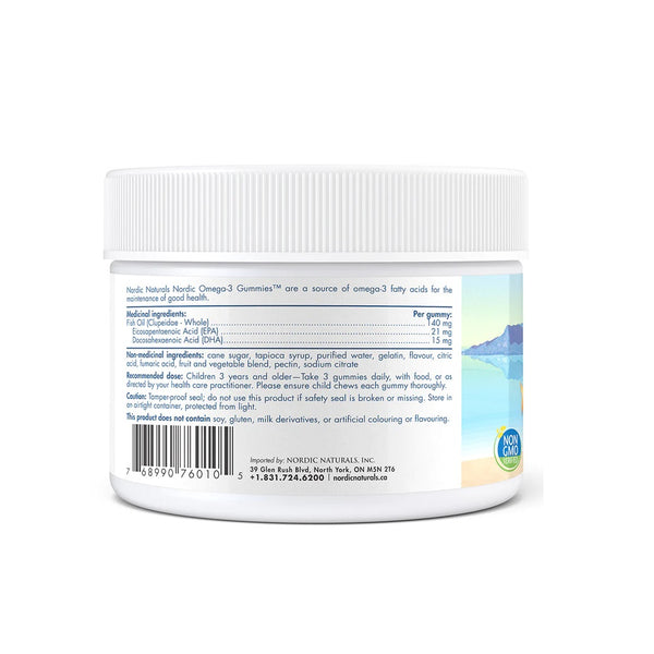 Nordic Omega-3 Gummies 60s