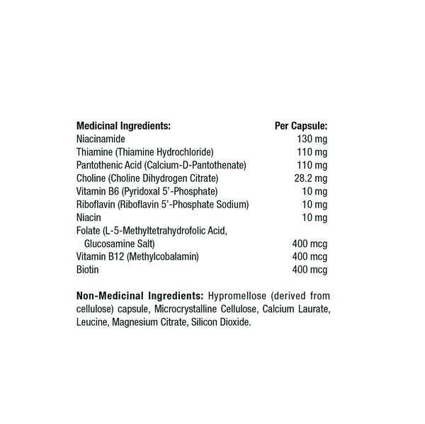 Basic B Complex 60 Veggie Caps