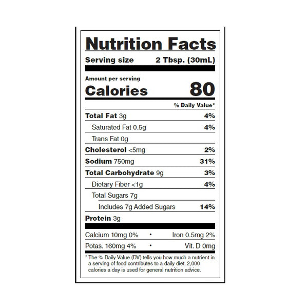 Thai Style Peanut Sauce Gluten Free 296ml