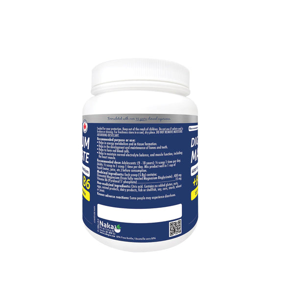 Magnesium Bisglycinate + BioActive B6 200g