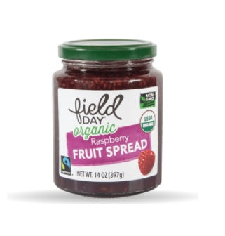 Organic Raspberry Fruit Spread 235ml
