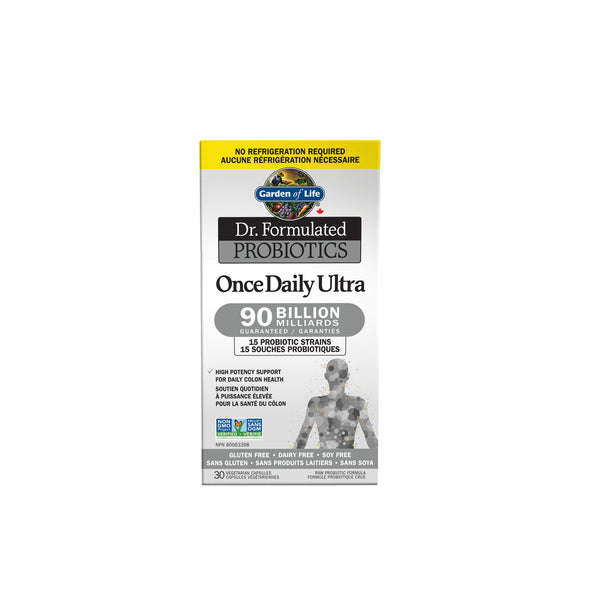 Dr. Formulated Probiotics Once Daily Ultra Shelf-Stable 30 Veggie Capsules