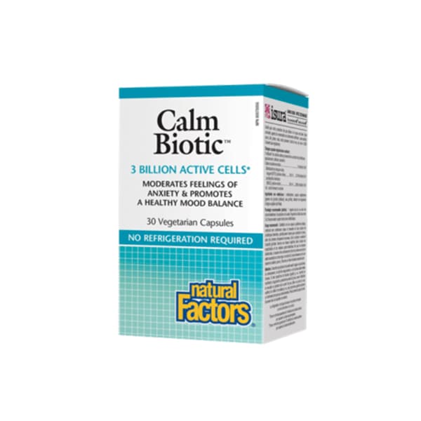 Calm Biotic 3Billion 30 Veggie Caps - ProbioticsShelves