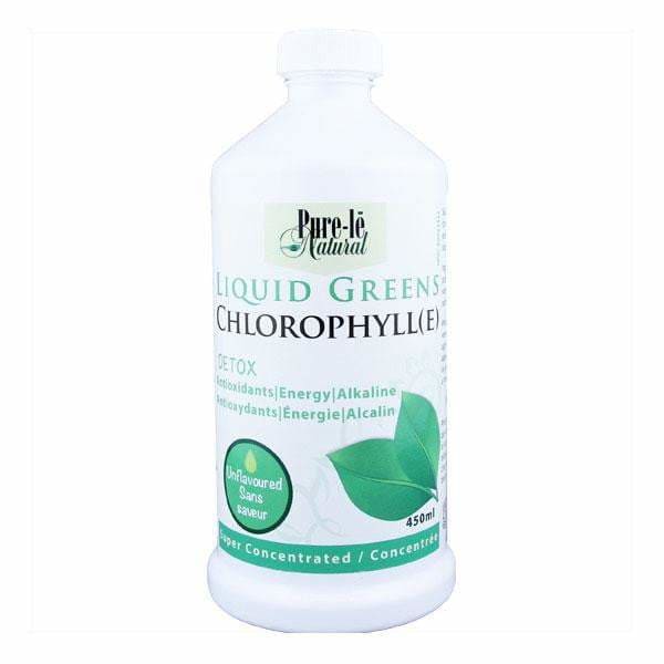 Chlorophyll Unflavored 450mL - Greens