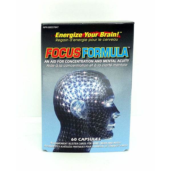 Focus Formula 60 Caps - Brain/Cognitive