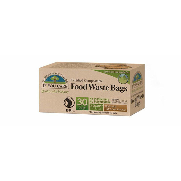 Food Waste Bags 3 Gal * 12 Bags - Kitchen Supply