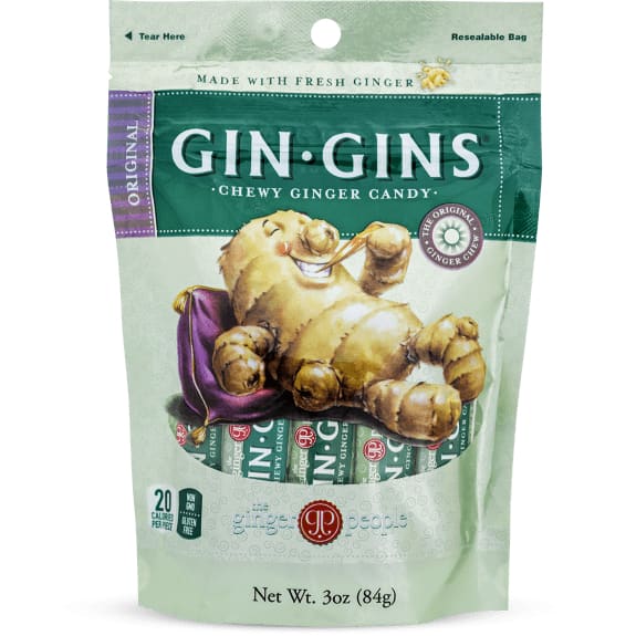Gin Gins Original Chews 128g - Candies