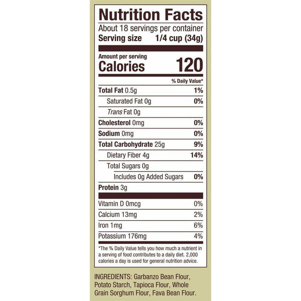 Gluten Free All Purpose Baking Flour 623g - Gluten Free Baking Mix
