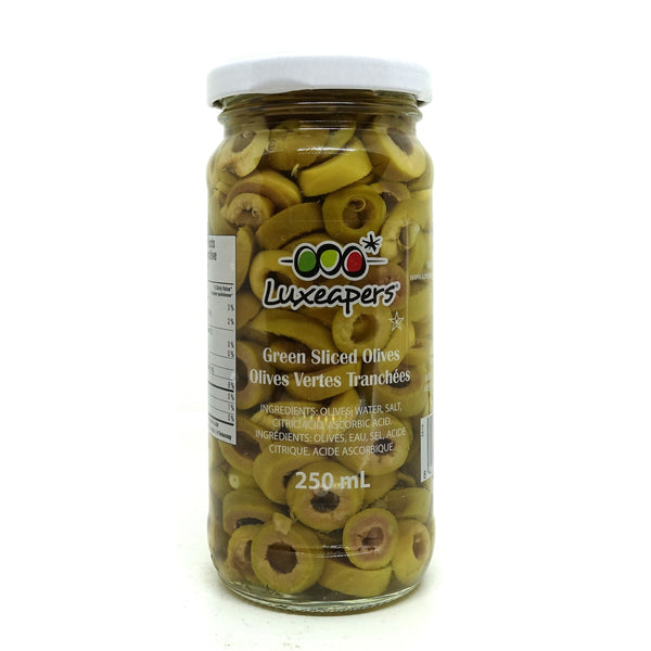 Green Sliced Olives 250ml