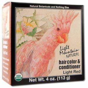 Haircolour and Conditioner Light Red - HairColor