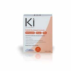 Ki Cold Flu Attack Formula 30 Tablets - ImmuneCold