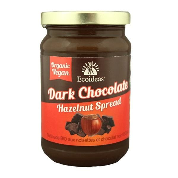 Organic Dark Chocolate Hazelnut Spread 300g - Jam