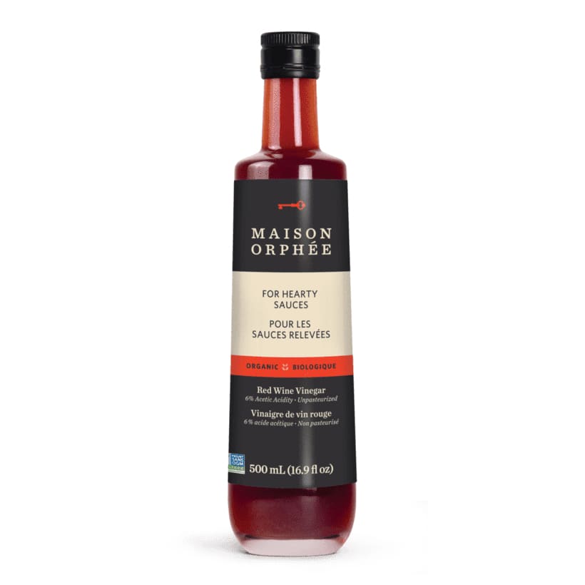 Red Wine Vinegar Organic 500mL Qi Natural Food