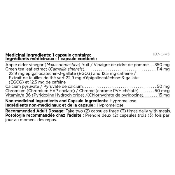 Super Apple Cider Vinegar Diet 180 Caps - WeightLoss