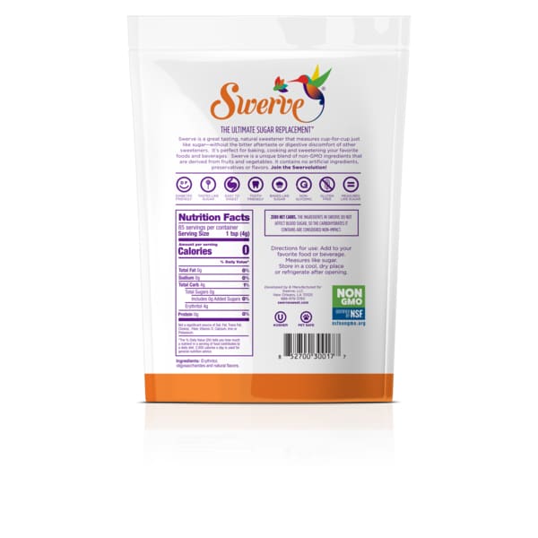 Swerve Granular Sugar 340g - Sweetener
