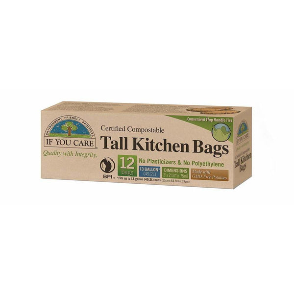 Tall Kitchen Bags 13 Gal * 12 Bags - Kitchen Supply