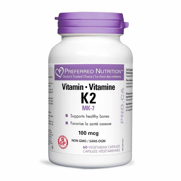 Vitamin K2 100mcg 60 Caps - VitaminK