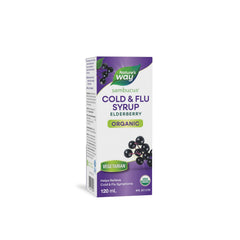 Organic Sambucus Elderberry Cold & Flu Syrup 120ml