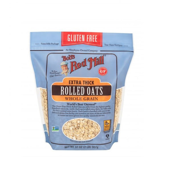 Oat Extra Thick Rolled Gluten Free 907g