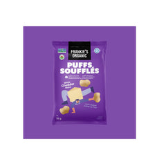 Frankie's Organic Puffs Gluten Free White Cheddar 120g