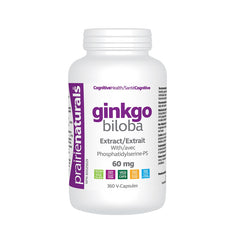 Ginkgo Biloba 60mg 120 Veggie Capsules
