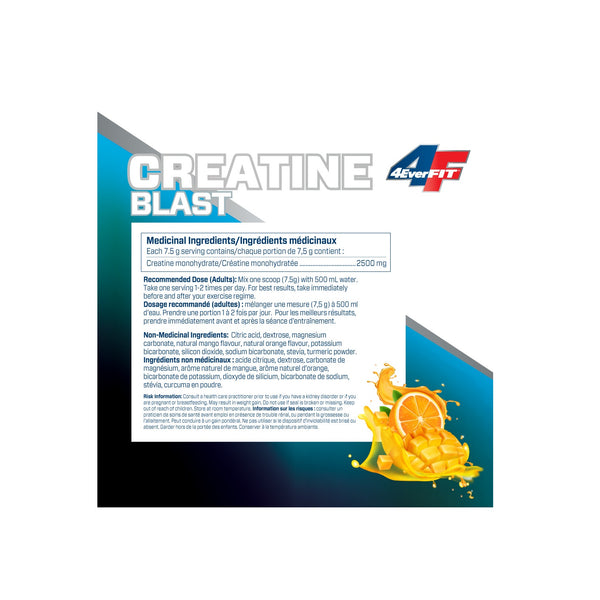 Creatine Blast Citrus Mango Splash 300g Powder