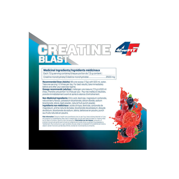 Creatine Blast Berry Burst 300g Powder