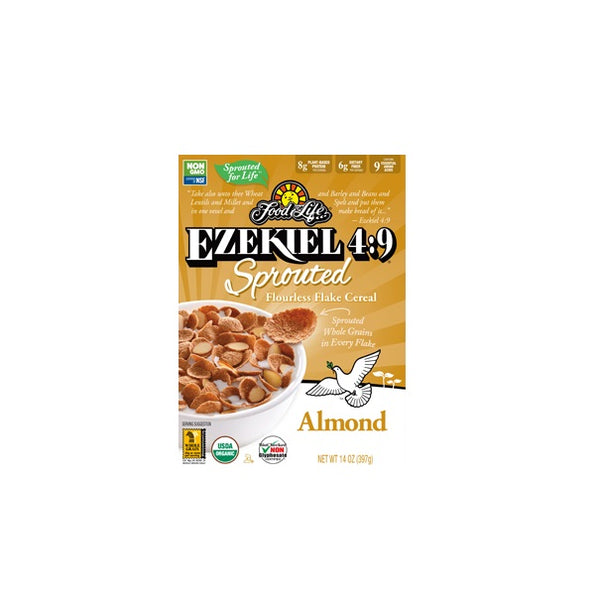Organic Sprouted Cereal Almond 397g