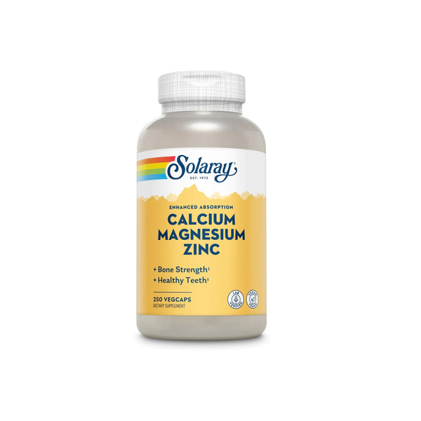 Calcium Magnesium Zinc 250 Veggie Capsules