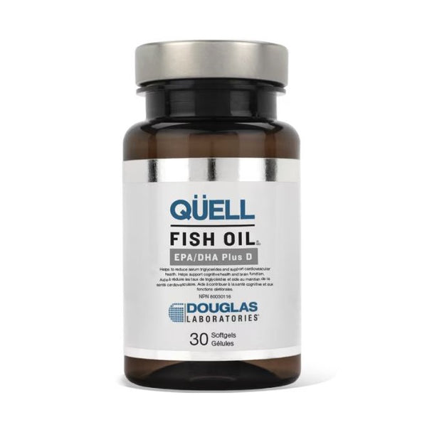 QUELL Fish Oil® EPA/DHA Plus D 30 Softgels