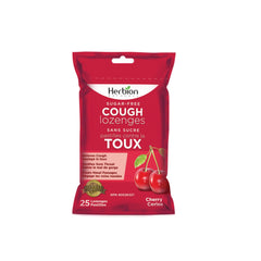 Cough Lozenges Cherry Pouches 25loz
