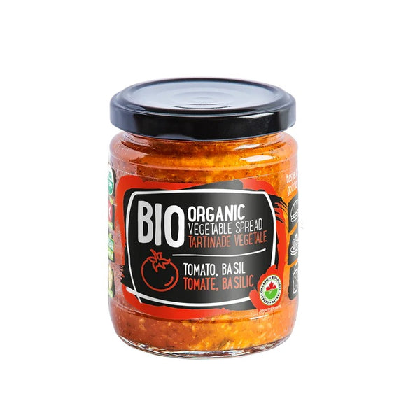 Bio Vegetable Spread Tomato Basil 235g