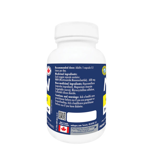 NMN 600mg 35 Veggie Caps