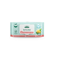 Bamboo Baby Wipes Value Pack 3 x 72 Wipes