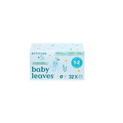 Baby Leaves Diapers Size 1-2, 7-18lbs 32 units