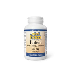 Lutein 20mg with 3.5mg Zeaxanthin 60 Soft Gels