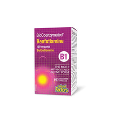 BioCoenzymated Benfotiamine B1 60 Veggie Capsules
