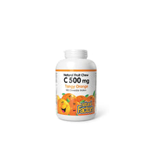 Vitamin C 500mg Tangerine Orange Chewable Wafers 180 Tablets