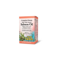 Wild Alaskan Salmon Oil 1300mg 180 Soft Gels