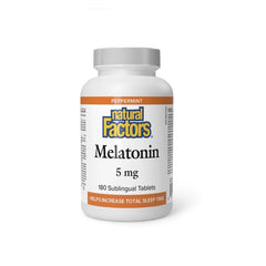 Melatonin 5mg 180 Sublingual Tablets