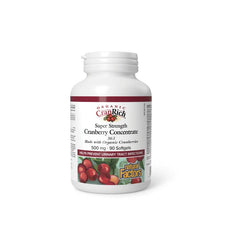 Cranberry Concentrate Organic 500mg 90 Soft Gels