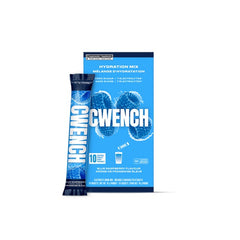 Cwench Electrolyte Drink Mix 10 Packets Blue Raspberry 70g