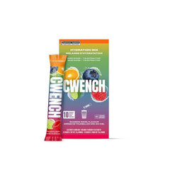 Cwench Electrolyte Drink Mix 10 Packets Rainbow Swirl 70g