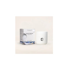 SANTORINI Soy & Coconut Wax Candle Bergamot & Fig 220g