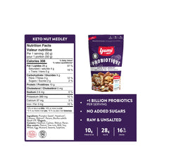 Probiotique Trail Mix Keto Nut Medley 125g