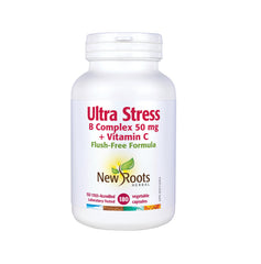 Ultra Stress B Complex 50mg + Vitamin C 180 Vegetable Capsules