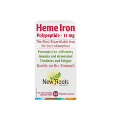 Heme Iron 11mg 60 Vegetable Capsules