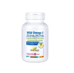 Wild Omega3 Lemon Flavour EPA 330mg DHA 165mg 60 Easy -Swallow Size Softgels